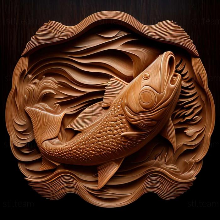 3D model Shukin fish (STL)